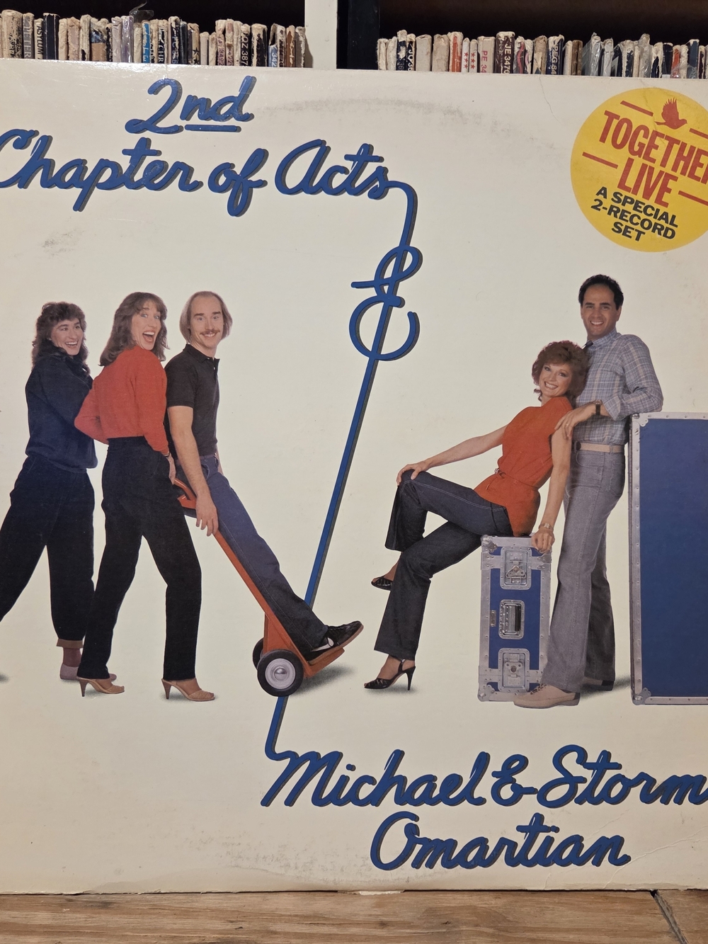 2nd Chapter of Acts Michael Omartian "together Live" vintage vinyl
